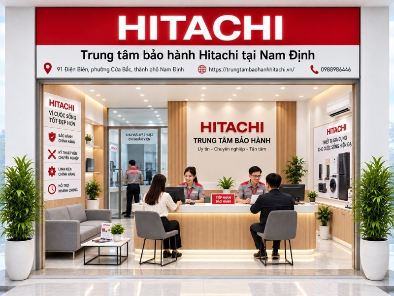 bảo hành Hitachi Nam Định
