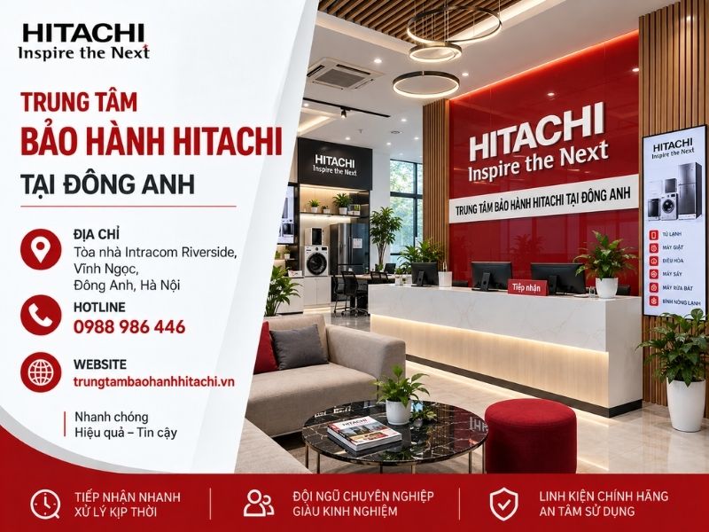 bảo hành Hitachi Đông Anh