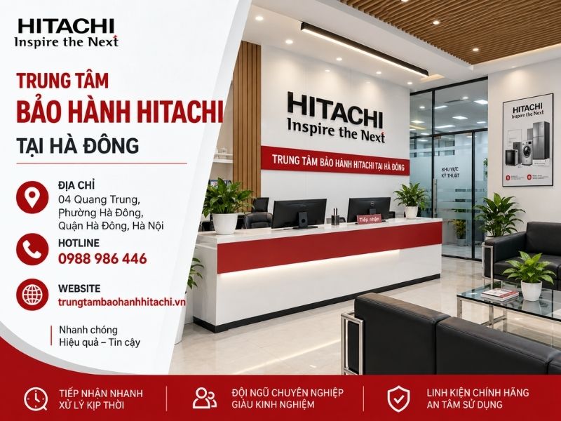 bảo hành Hitachi Hà Đông